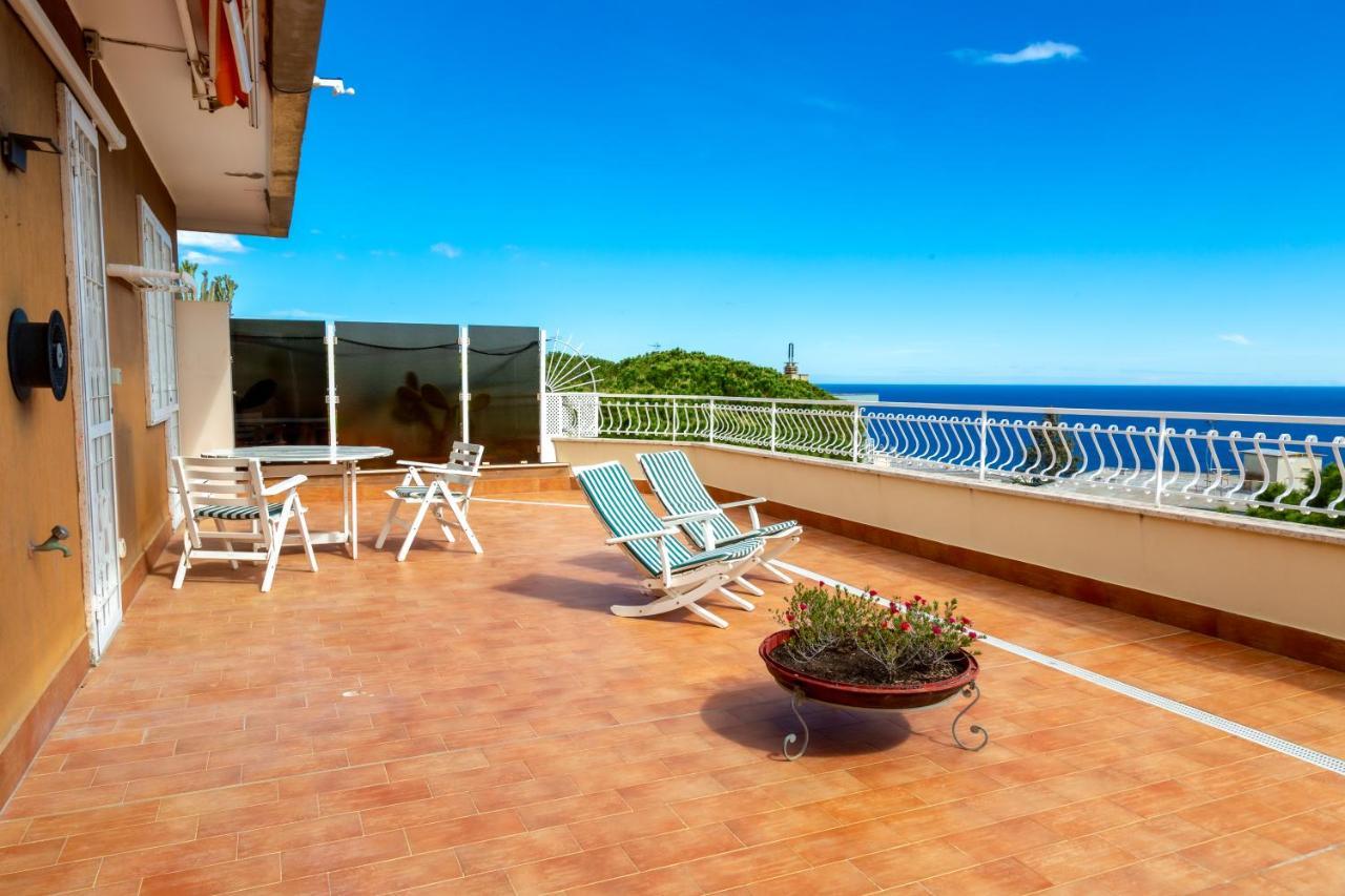 168B - La Terrazza Sul Mare, Casa A 10 Minuti Da Spiaggia, Parcheggio Privato Gratis Sanremo Exteriör bild